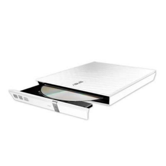 DVD±RW vanjski, ASUS Slim SDRW-08D2S-U LITE, 8x, bijeli, USB, retail