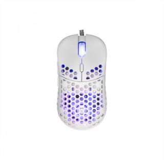 Miška WHITE SHARK Naginata Premium Line, RGB, optički, 16000dpi, USB, beli