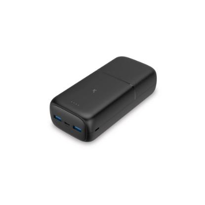 Mobilni USB punjač KSIX BXBA30000PD, 30000 mAh, PD 20W, 2xUSB-A, USB-C, crni