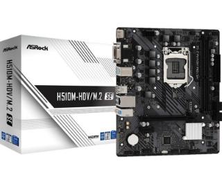 Matična plošća ASROCK H510M-HDV M.2 SE, Intel H470, DDR4, mATX, s. 1200 - 10/11gen procesorja