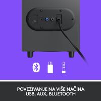 Zvočniki LOGITECH Z407 2.1, BT, črni