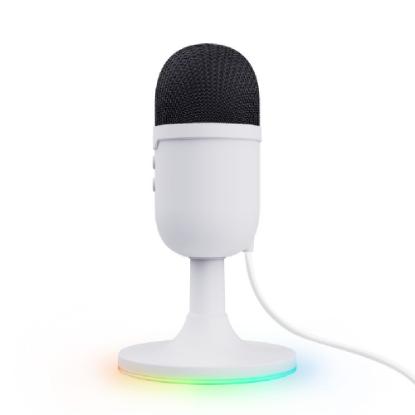Mikrofon TRUST GXT 234 Yunix, RGB, USB i 3.5mm, beli
