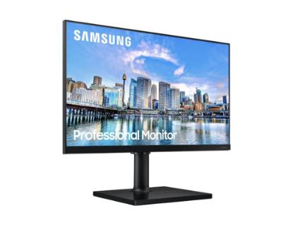 Monitor 24" SAMSUNG LF24T450FQRXEN, FHD, IPS, 75Hz, 250cd/m2, 1.000:1, pivot, črni
