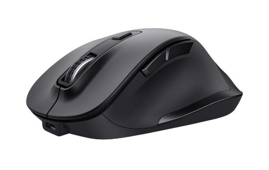 Miška TRUST Fyda Wireless Eco, optički, bežični, 2400dpi, črni