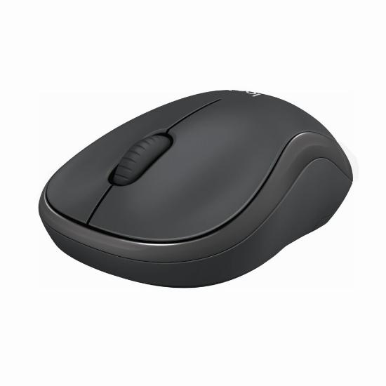 Miška LOGITECH M240 Silent, optički, bežični, Bluetooth, črni
