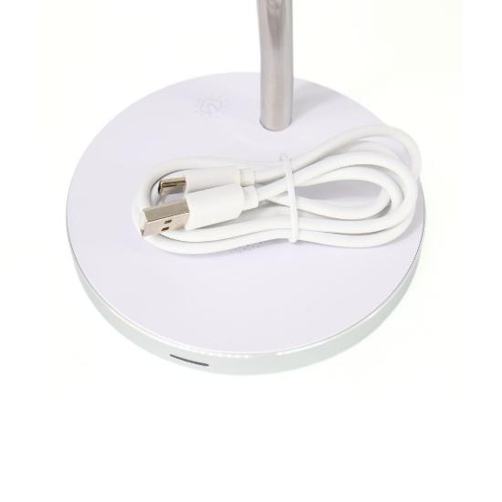 Kućni punjač OCTIO Volta Omnis, 4u1, 15W, za smartphone, AirPods, Apple Watch, svjetiljka, bežični, bijeli