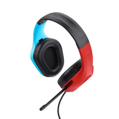 Slušalice TRUST GXT 416S Zirox, za Switch, crveno-plave