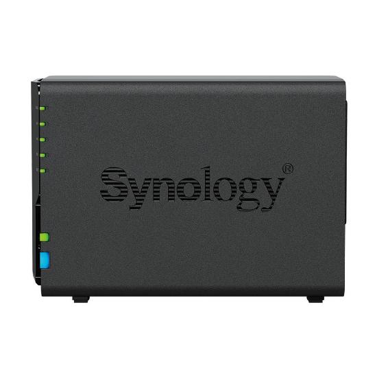 SYNOLOGY DS224+ DiskStation 2-bay NAS server, 2.5"/3.5" HDD/SSD, Wake on LAN/WAN, 2GB, G-LAN, 2x USB 3.2