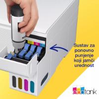 Multifunkcijski Tiskalnik EPSON EcoTank L3276, Tiskalnik/scanner/copy, 5760 x 1440, WiFi, USB, beli