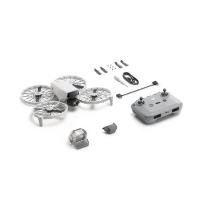Dron DJI Flip, 4K UHD kamera, 3-axis gimbal, vrijeme leta do 31min, upravljanje daljinskim upravljačem, sivi