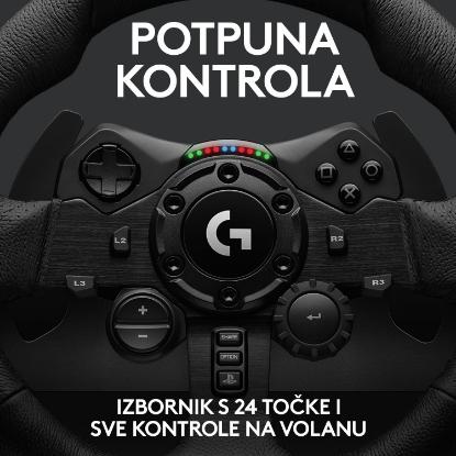 Volan LOGITECH G923 Trueforce Sim Racing Wheel, Gaming, PC/PS4/PS5, USB