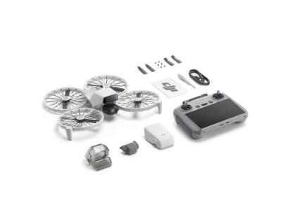 Dron DJI Flip (DJI RC 2), 4K UHD kamera, 3-axis gimbal, vrijeme leta do 31min, upravljanje daljinskim upravljačem, sivi