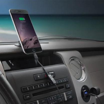 Auto punjač SCOSCHE ReVolt Dual, 2xUSB 12W, malih dimenzija