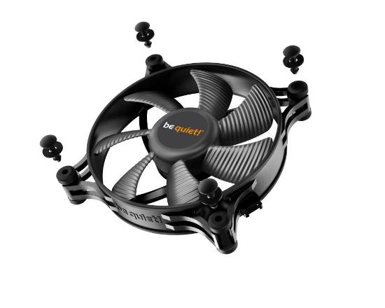 Ventilator BE QUIET Shadow Wings 2, 120mm, PWM, črni