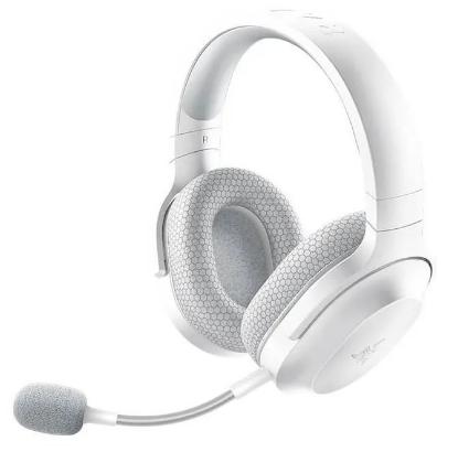 Slušalice RAZER Barracuda X Wireless (2022), bežične, Bluetooth, WiFi, Mercury White