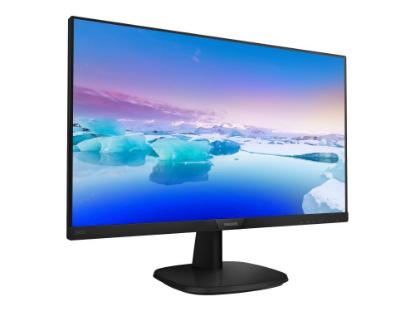 Monitor 23.8" PHILIPS 243V7QJABF, FHD, IPS, 4ms, 250cd/m2, 20.000.000:1, črni