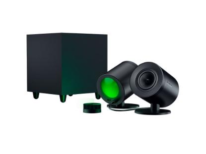 Zvočniki RAZER Nommo V2 Pro, 2.1, USB-C, bluetooth, daljinski, črni