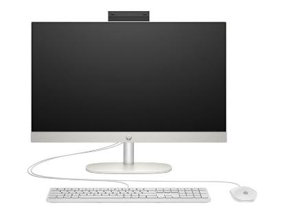 Računalo AiO HP  24-cr0052ny / 24" FHD IPS, Core i5 1335U, 8GB, 512GB SSD, Intel HD Graphics, WiFi, tipkovnica, miš, bez OS, bijelo