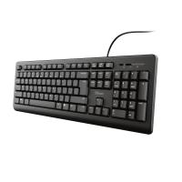 Tipkovnica Trust Primo, črna, USB