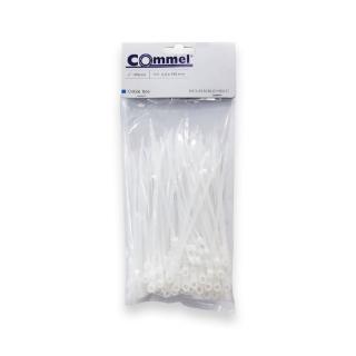 Plastične vezice za kabele, 3,6 x 145 mm, bijele, 100 kom