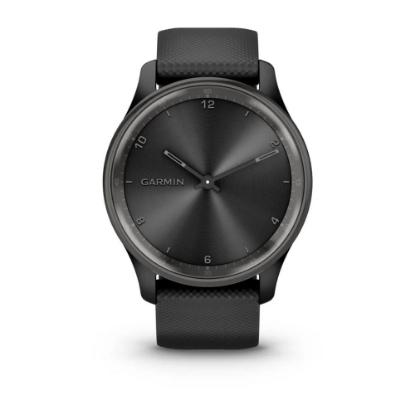Pametni sat GARMIN Vivomove Trend, multisport, crni/crni remen