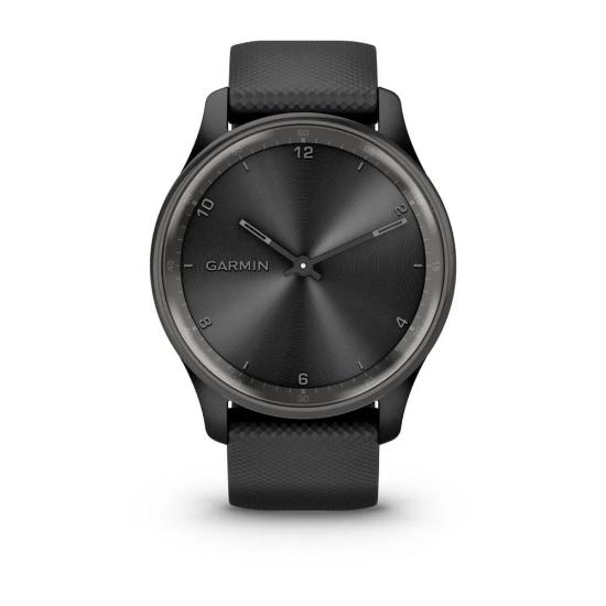 Pametni sat GARMIN Vivomove Trend, multisport, crni/crni remen