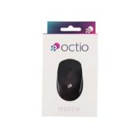 Miška OCTIO M302W, optički, bežični, 1600dpi, črni