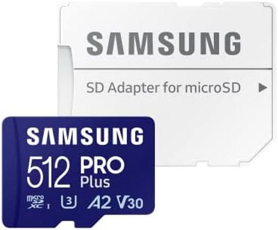 Memorijska kartica SAMSUNG, MicroSDXC, 512GB PRO Plus, MB-MD512SA/EU, class 10