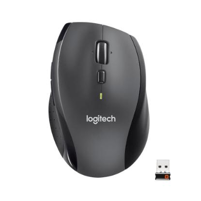 Miška LOGITECH M705, laserski, bežični, Unifying receiver USB, sivi