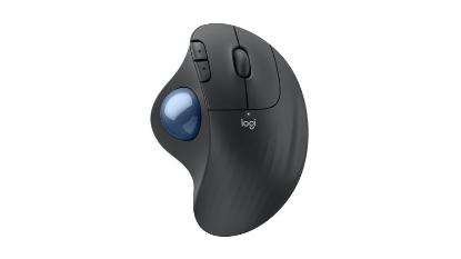 Miška LOGITECH Ergo M575S, optički, 2000dpi, trackball, bežični, USB, sivi