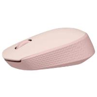Miška LOGITECH M171, optički, bežični, rozi