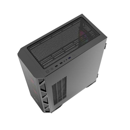 Ohišje BIT FORCE GIANT ARGB-TG4, E-ATX, RGB, črno, window, bez napajalnika