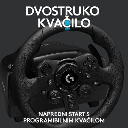 Volan LOGITECH G923 Trueforce Sim Racing Wheel, Gaming, PC/PS4/PS5, USB
