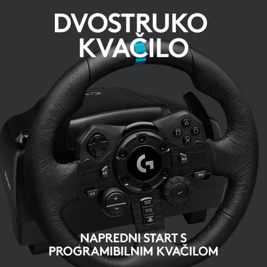 Volan LOGITECH G923 Trueforce Sim Racing Wheel, Gaming, PC/PS4/PS5, USB