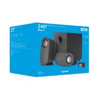 Zvočniki LOGITECH Z407 2.1, BT, črni