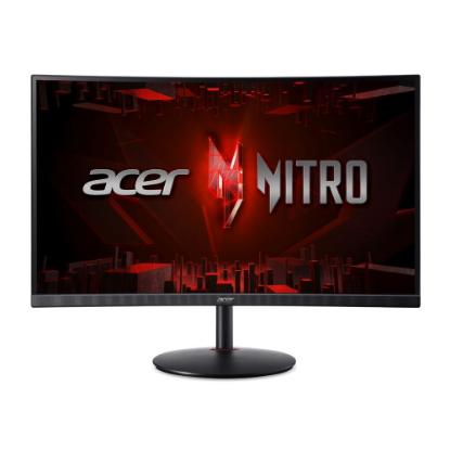 Gaming Monitor 27" ACER Nitro XZ271UP3bmiiphx UM.HX1EE.311, QHD, VA, 180Hz, 1ms, 300cd/m2, ukrivljen, zvočnici, črni