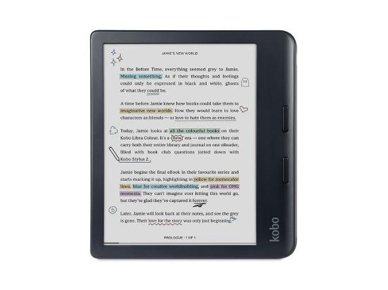 E-Book Reader KOBO Libra Colour, 7" Touch, 32GB, WiFi, crni