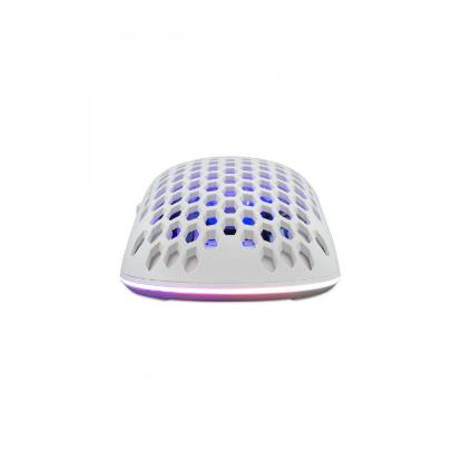 Miška WHITE SHARK Naginata Premium Line, RGB, optički, 16000dpi, USB, beli