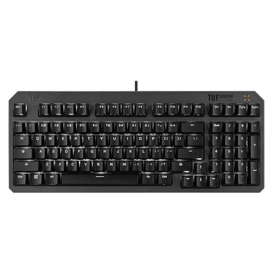 Tipkovnica ASUS TUF Gaming K3 Gen II, RGB, mehanička, optički switch, US/HR Layout, črna, USB