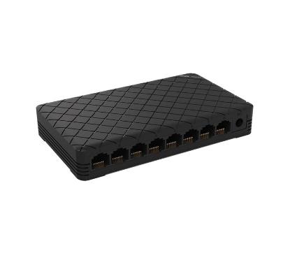 Switch RUIJIE-REYEE RG-ES08, 10/100 Mbps, 8-port, crni