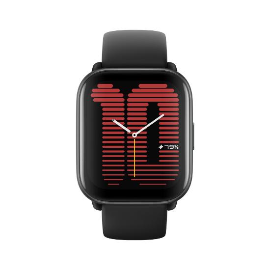 Pametni sat AMAZFIT Active, 1.75" Amoled, pametne obavijesti, crni