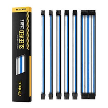 Produžni kablovi za napajanje ANTEC Sleeved Extension Cable Kit, sivo-plavi
