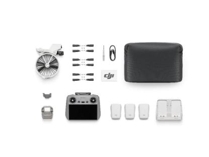Dron DJI Flip Fly More Combo (DJI RC 2), 4K UHD kamera, 3-axis gimbal, vrijeme leta do 31min, upravljanje daljinskim upravljačem, sivi