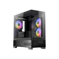 Ohišje ANTEC CX500M RGB, MINI, mATX, window, črno, bez napajalnika