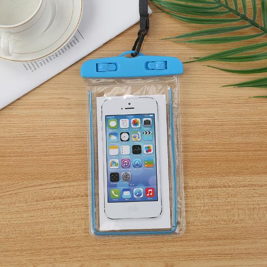 Torbica za smartphone, do 6,7", univerzalna, vodonepropusna, plava