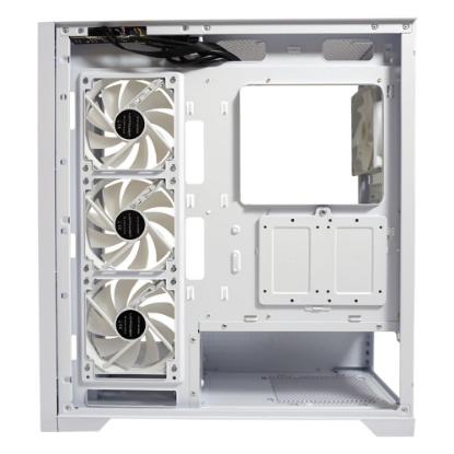 Ohišje LC POWER 806W Crosswind X, MIDI, ATX, window, belo, bez napajalnika