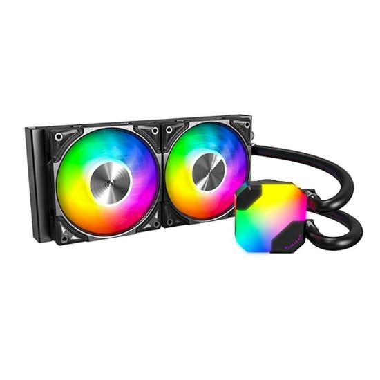 Vodeno hlađenje MONTECH HyperFlow ARGB 240, za Intel i AMD, crno