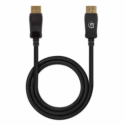Kabel MANHATTAN, DisplayPort (M) na DisplayPort (M), 8K@60Hz, 1.0m