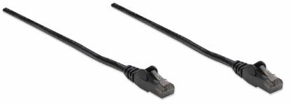 Kabel INTELLINET, patch CAT6, U/UTP, crni, 10m