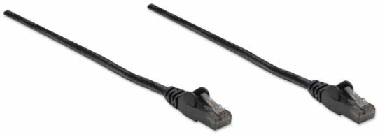 Kabel INTELLINET, patch CAT6, U/UTP, crni, 10m